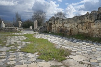 Ancient Baths of Hadrian, ancient archaeological site of Aphrodisias, Geyre, Karacasu, Aydin,