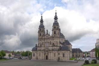 St Salvator's Cathedral in Fulda (High Cathedral of Fulda), Fulda, Rhön, Hesse, Germany, Europe