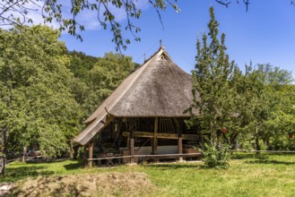 Historic farmhouse in the Black Forest Open-Air Museum Vogtsbauernhof, Black Forest, Gutach,