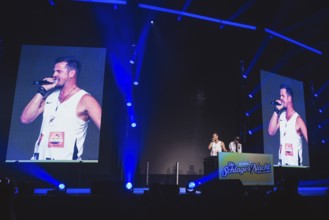 Stereoact at the Schlagernacht des Jahres live on Das Original Tour in the Berlin Uber Arena on 16