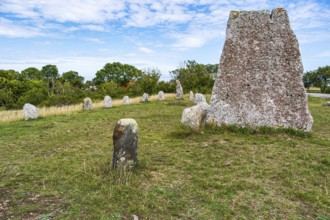 Stone setting at the cemetery of Gettlinge (Gettlinge gravfält), which was used from the Late