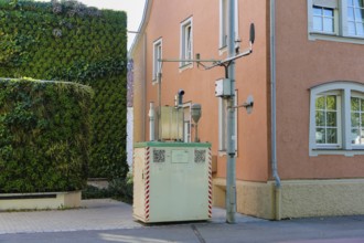 Lederstraße air monitoring station, air quality measurement, exhaust gas measurement, particulate