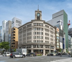 Seiko House Ginza Clock Tower building, Tokyo, Japan, Asia