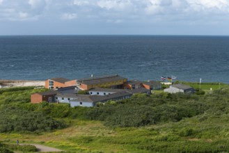 Youth Hostel, Haus der Jugend im Unterland, Heligoland Island, North Sea, Pinneberg District,