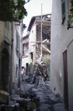 Historic village of Mougins, Alpes Maritimes department in south-east France, France 1960s