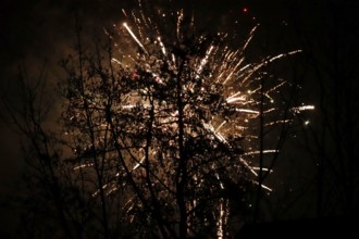 New Year's Eve fireworks, Germany, Europe