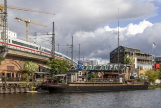 Holzmarkt 25, urban neighbourhood in Berlin-Friedrichshain. Internationally recognised example of