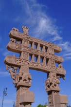 Reconstruction of the Sanchi Tor, Museum Island, Berlin, Germany, Europe