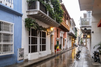 Streets of Cartagena, Cartagena, Colombia, South America