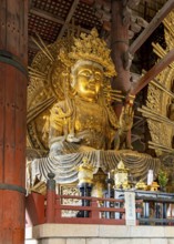 Nyoirin-kannon, Guanyin, statue, Todai-ji, Todaiji temple, Nara, Japan, Asia