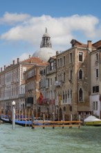 Palaces on the Grand Canal, Venice, Italy, Europe