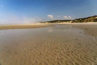 On the Plage du Chatelet beach on the Côte d'Opale or Opal Coast in Tardinghen, France, Europe