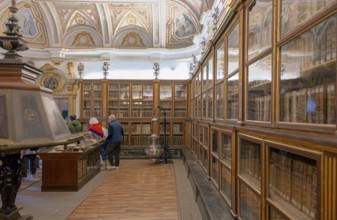 Interior view of the museum of Santiago de Compostela Cathedral Spain