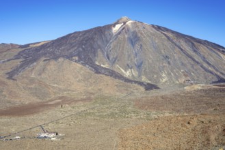 Panorama during the ascent to the Alto de Guajara, 2715m, to the bizarrely shaped rock formations