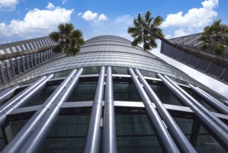 Mexico City Financial Center buildings that host insurance companies, banks, financial institutions