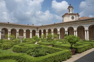 Hanging garden in the Palazzo Ducale, Mantua, Italy, Europe