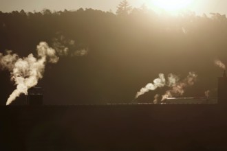 Heating homes in winter, symbolic image, Germany, Europe