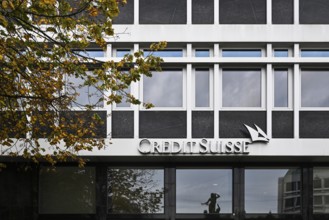 Credit Suisse lettering