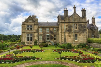 Manor house with gardens, Muckross House & Gardens, Killarney National Park, Ring of Kerry scenic