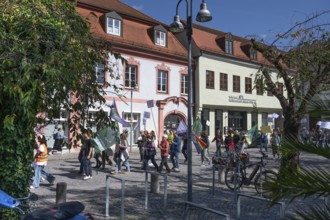 Demonstration Fridays For Future, Eichstätt, Upper Franconia, Bavaria, Germany, Europe