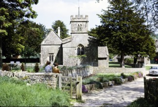 Church of Saint Michael, Yanworth, Gloucestershire, England, 1966