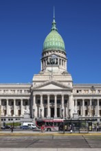 Buenos Aires, Argentina, Parliament. The Argentine Congress Palace (Spanish: Palacio del Congreso