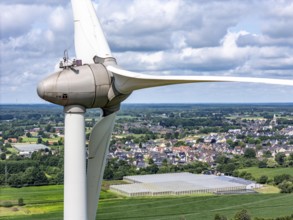 Wind turbine, type Enercon E-82, near Gladbeck, North Rhine-Westphalia, Germany, Europe