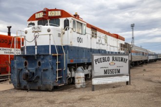 Pueblo, Colorado, The Pueblo Railway Museum. The museum consists of an outdoor exhibit next to the