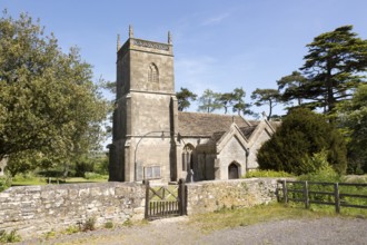 Village parish church of Saint James, Milton Clevedon, Somerset, England, UK