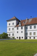 Meßkirch Castle, Castle of the Counts of Zimmern, Zimmern Castle, regular four-wing castle complex,