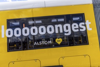 Berlin's longest tram. Alstom Flexity Tram for the Berliner Verkehrsbetriebe (BVG) . InnoTrans 2024