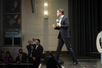 CDU Secretary General Carsten Linnemann attends the CDU policy convention in Cologne, 1 March 2024