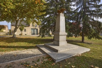 Memorial to the residents who died in the First World War, Möglenz district, Bad Liebenwerda,