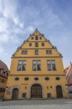 Historic Schranne, built in 1617 as a granary, Weinmarkt 7, Dinkelsbühl, Bavaria, Germany, Europe