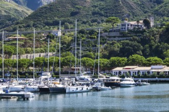 Port and Marina in Tropea, Tyrrhenian Sea, Calabria, Italy, Europe