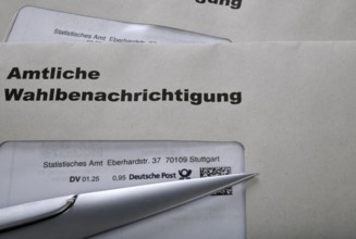 Official election notification for the Bundestag election on 23 February 2025 in the Federal