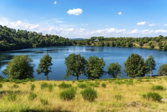 Weinfelder Maar, Vulkaneifel, Vulkansee, Eifel, Rhineland-Palatinate, Germany, Europe