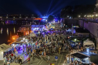 Dresden City Festival in the Old Town, Dresden City Festival, Dresden, Saxony, Germany, Europe