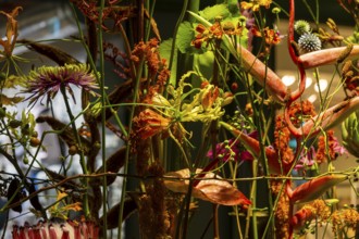 Artistic flower arrangements and decorations, German Floristry Championships, Berlin, Germany,