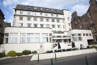 Columba Hotel 1930s architecture in Oban, Argyll and Bute, Scotland, UK