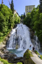 Waterfall in Bad Gastein, Gastein Valley, Salzburger Land, Austria, Europe