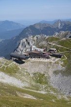 Nature information centre Bergwelt Karwendel, museum, telescope, mountain restaurant, mountain