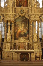 High altar with tabernacle apostles sculptures from UNESCO DOM, arts and crafts, paintings,