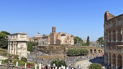 Arch of Constantine, Colosseum, Rome, Italy, Europe