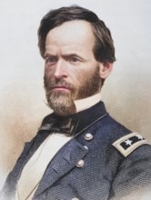 William Tecumseh Sherman (born 8 February 1820 in Lancaster, Ohio, died 14 February 1891 in New