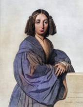 George Sand, the pseudonym of Amantine Aurore Lucile Dupin de Francueil (born 1 July 1804 in Paris,