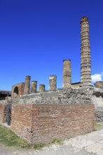 Tempio di giove, The Temple of Jupiter, Capitolium or Temple of the Capitoline Triad, Pompeii,