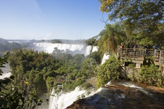 Iguazú Falls or Cataratas del Iguazú, Misiones Province, Argentina, South America