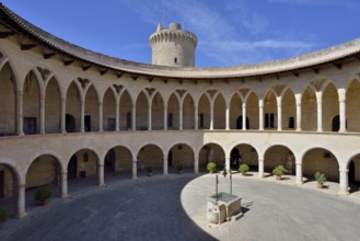 Bellver Castle, Palma de Mallorca, Majorca, Balearic Islands, Spain, Europe