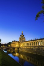 Dresden Zwinger Long Galleries and Crown Gate